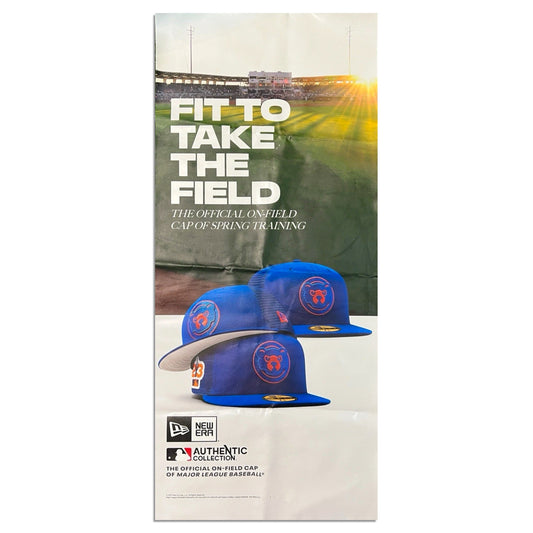 Chicago Cubs 2023 Spring Training New Era Advertisement Banner