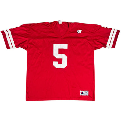 Vintage Wisconsin Badgers Brooks Bollinger Jersey - 48