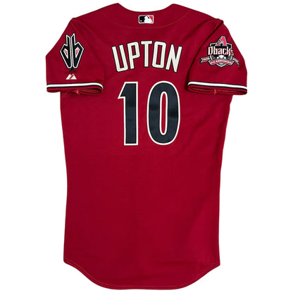 Authentic 2008 Arizona Diamondbacks Justin Upton 10th Anniversary Jersey - 40/S