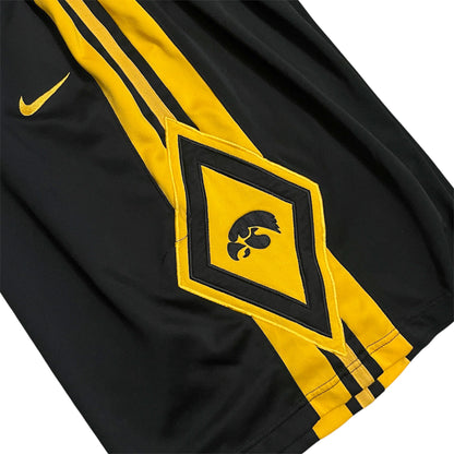 Team Issued Iowa Hawkeyes Basketball 2010/11 #3 Game Shorts - 38/S