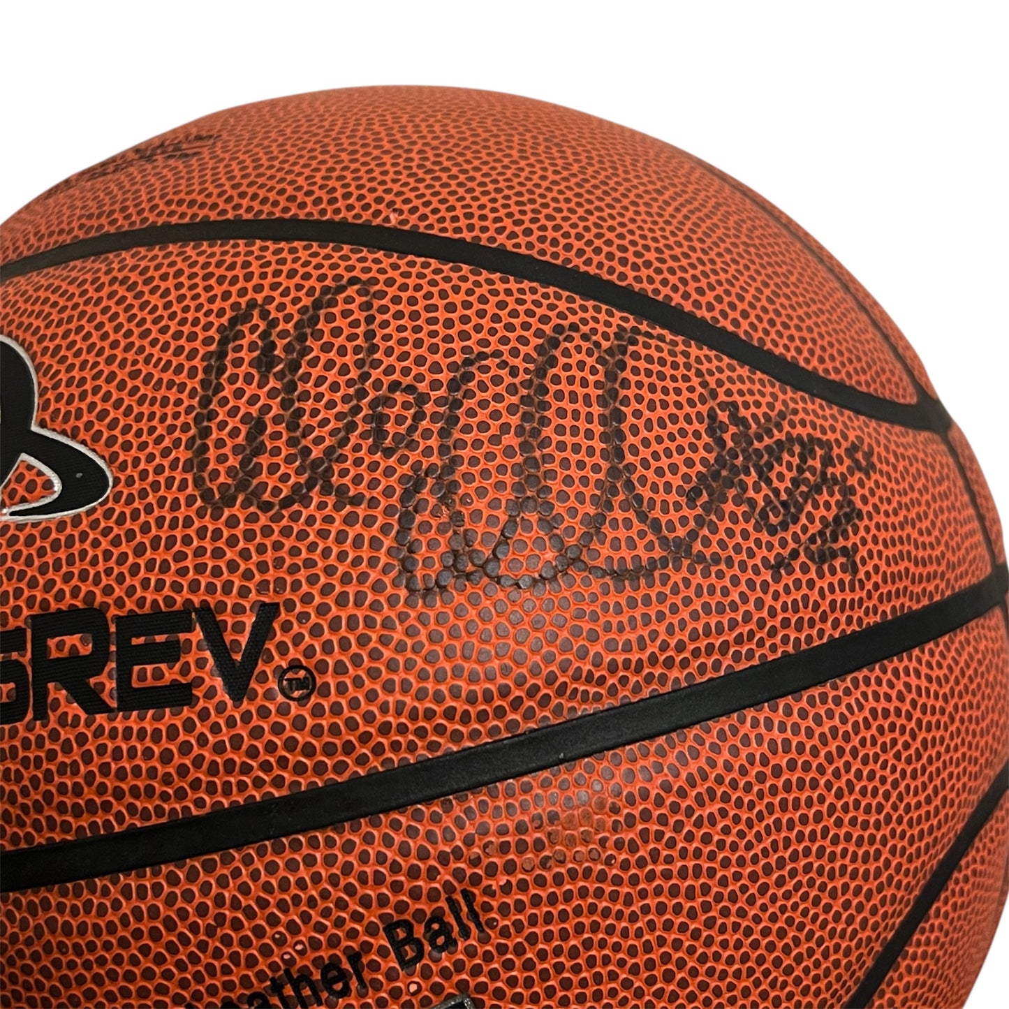 Signed NBA Slam Dunk Champion Cedric Ceballos Full Size Basketball