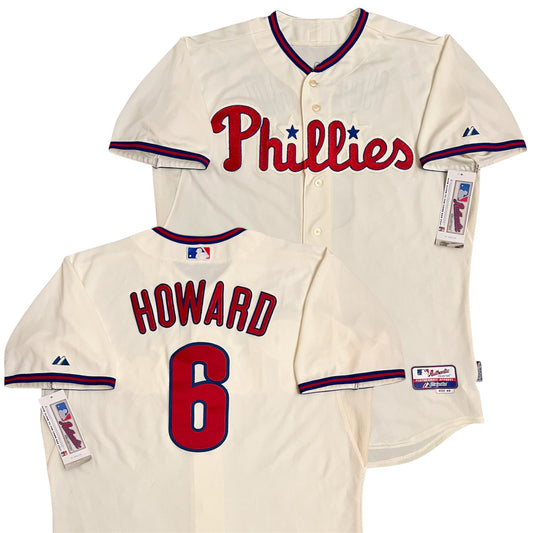 Authentic Ryan Howard Philadelphia Phillies Jersey - 48