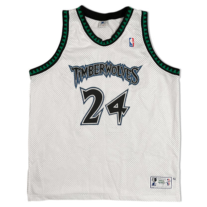 Vintage Tom Gugliotta Authentic Minnesota Timberwolves Jersey - 52/XL