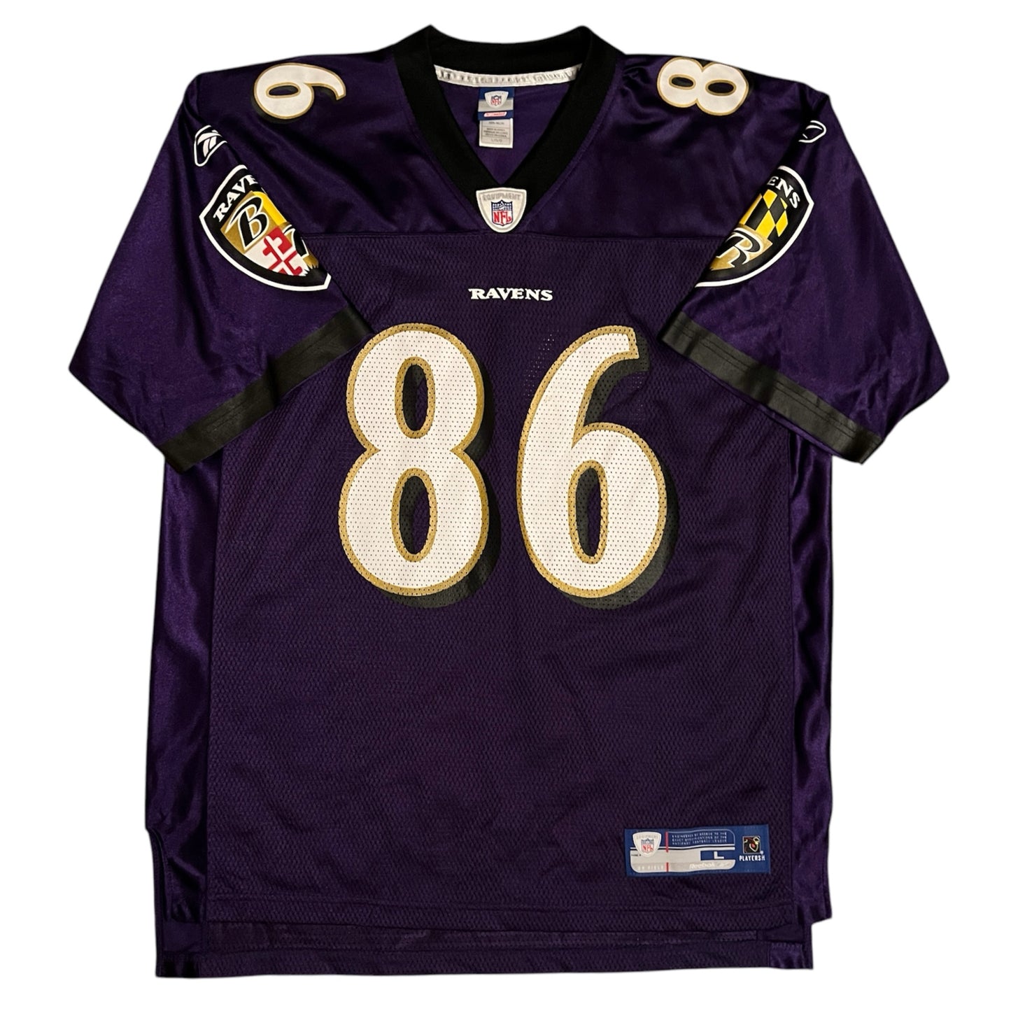 Vintage Todd Heap Baltimore Ravens Reebok Jersey - L