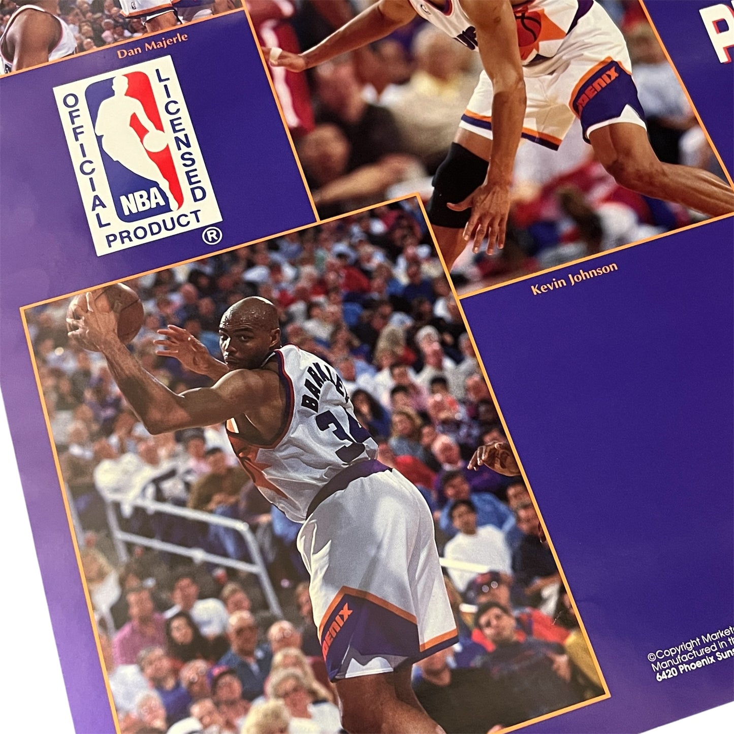 Vintage Phoenix Suns The Purple Gang NBA 16x20 Poster