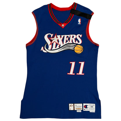 Team Issued Philadelphia 76ers Ira Bowman 1999-00 Game Jersey - 44