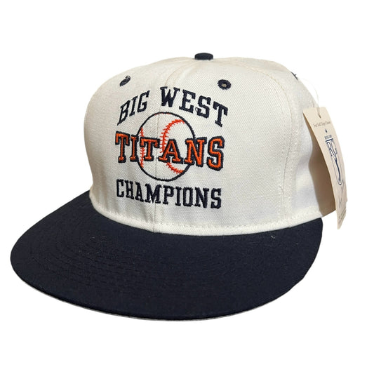 Vintage Cal State Fullerton Titans Baseball Big West Champions Snapback