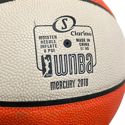 2018 Team Issued Phoenix Mercury WNBA Game Ball