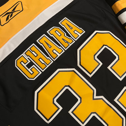 2011 Zdeno Chara Boston Bruins Home Reebok Jersey - M