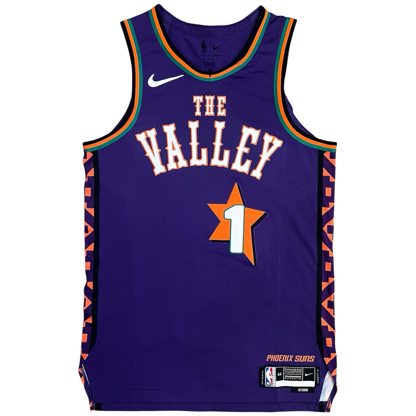 Authentic Devin Booker Phoenix Suns 2024 City Edition Jersey - 44