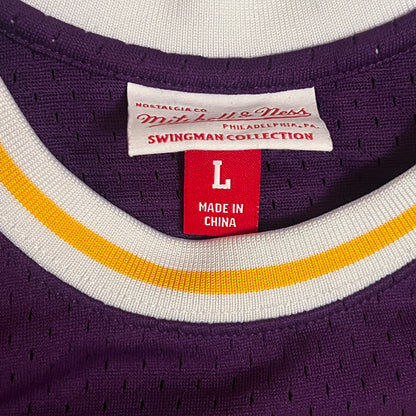 Kareem Abdul-Jabbar Los Angeles Lakers HWC Jersey - L