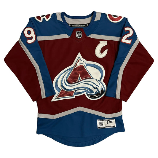 Gabriel Landeskog Colorado Avalanche Adidas Home Jersey - YS/M