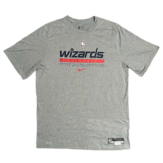 Team Issued 2020 Washington Wizards Practice Court Shirt - XLT