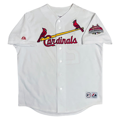 Authentic 2006 World Series Champs St. Louis Cardinals Scott Rolen Jersey - XL