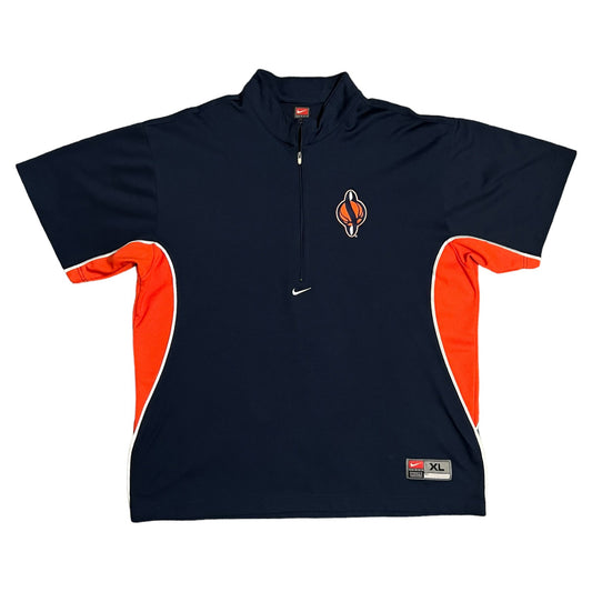 2001 Syracuse Orange Basketball Nike Warm Up Shirt - XL