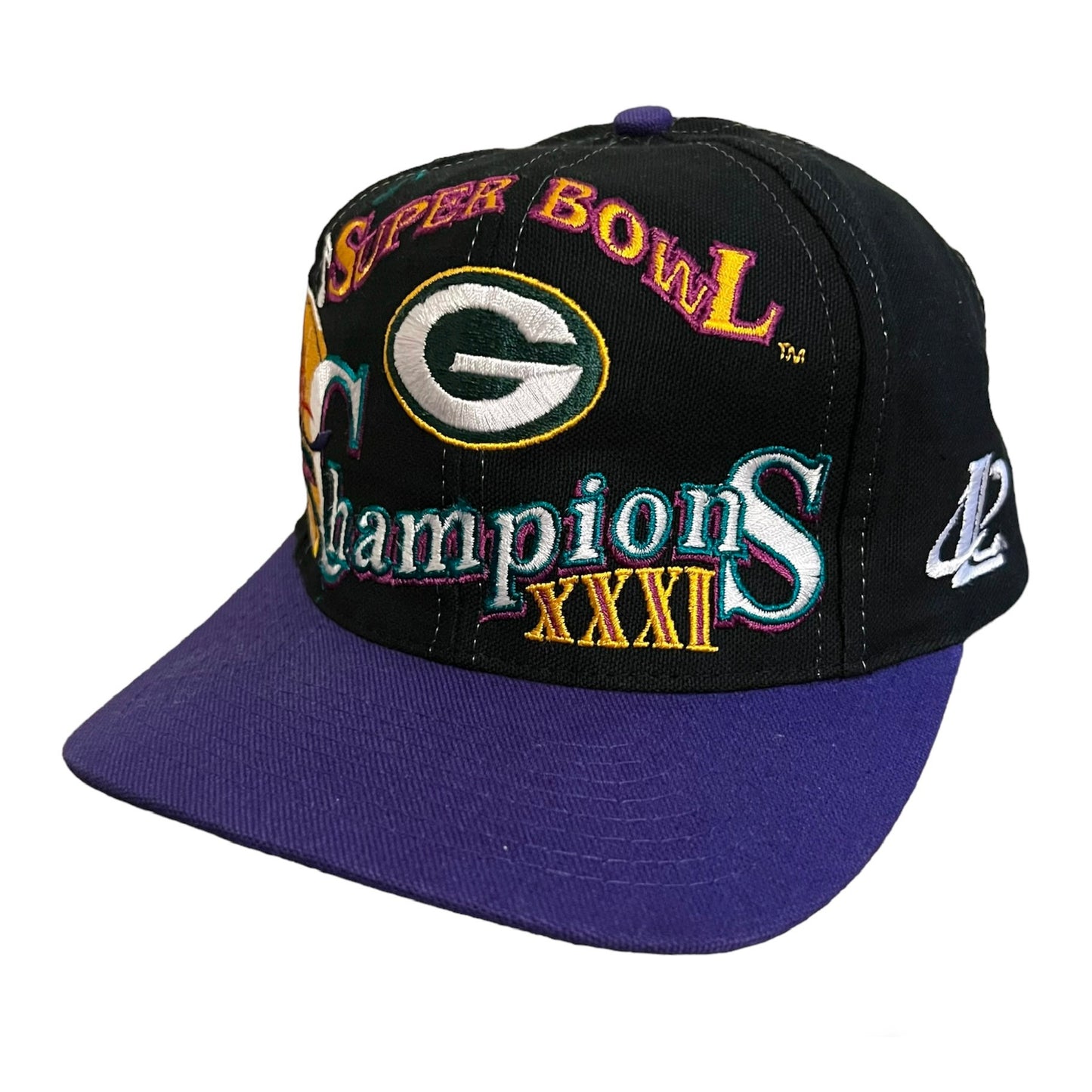 Vintage Super Bowl XXXI Green Bay Packers Snapback