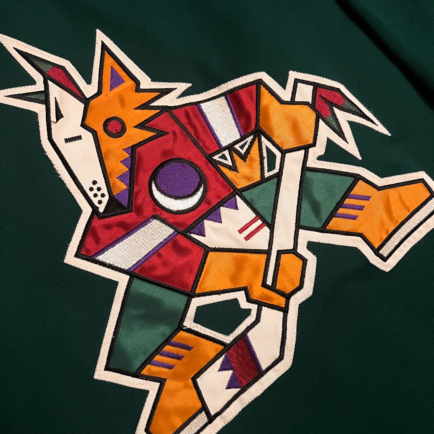 Vintage Phoenix Coyotes #50 Practice Kachina Jersey - 56