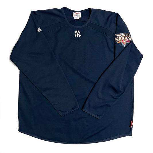 2009 New York Yankees World Series Batting Practice Pullover - 2XL