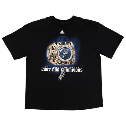 San Antonio Spurs 2007 NBA Champions Ring Shirt - XL