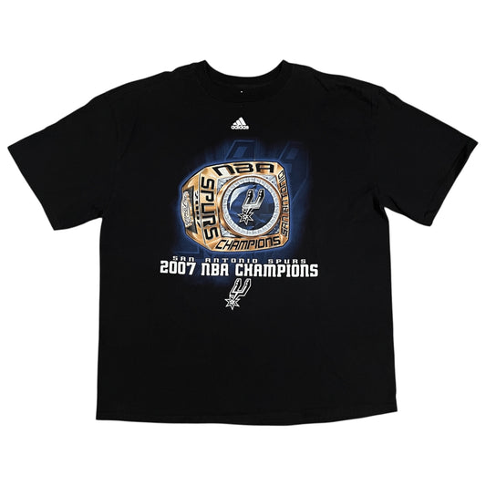 San Antonio Spurs 2007 NBA Champions Ring Shirt - XL
