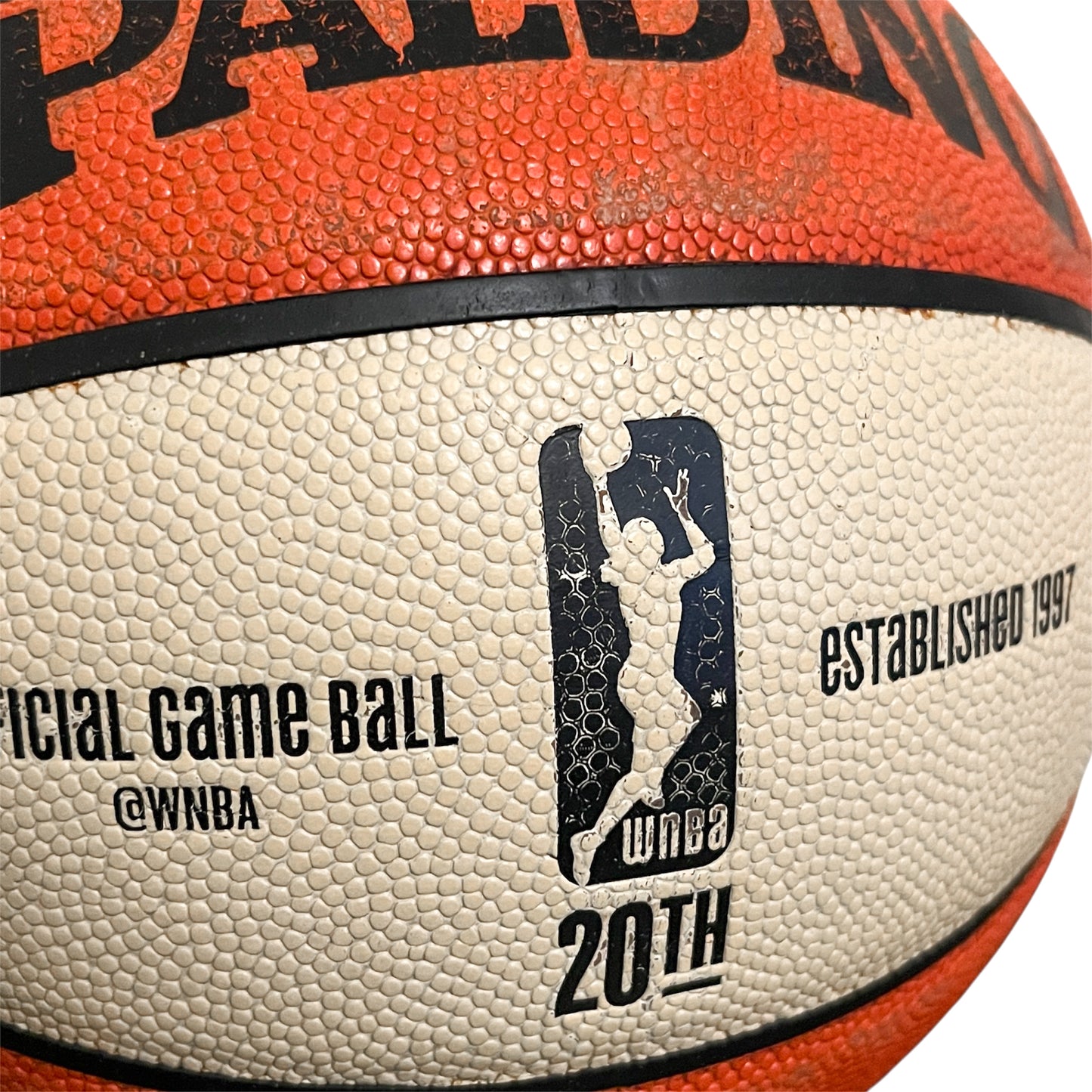 2016 Team Issued Phoenix Mercury WNBA 20th Anniversary Edition Game Ball