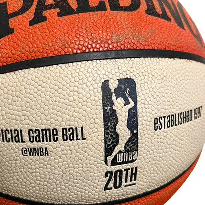 2016 Team Issued Phoenix Mercury WNBA 20th Anniversary Edition Game Ball