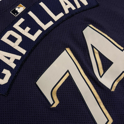 Team Issued Milwaukee Brewers Jose Capellan Spring Training Jersey - 50
