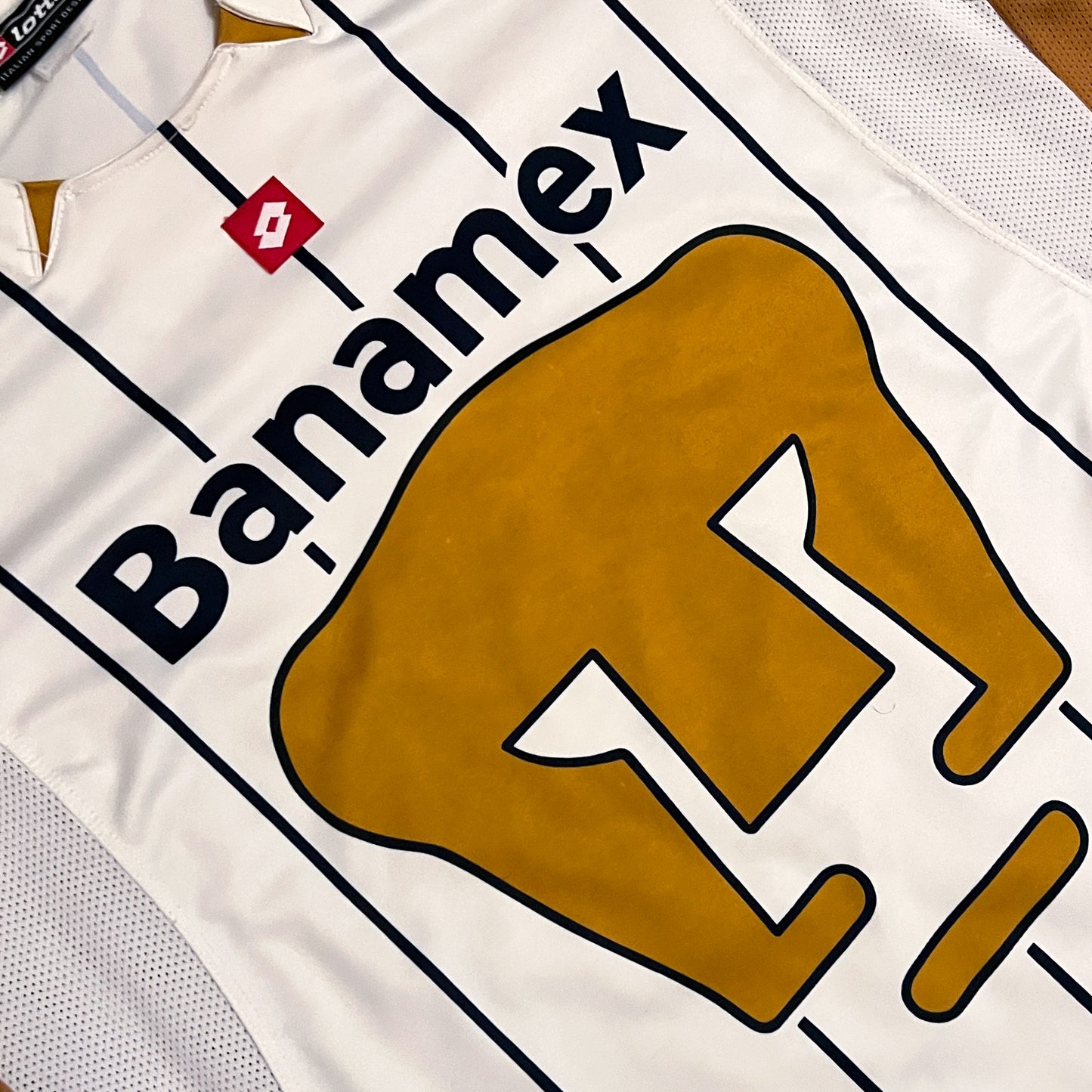 2003/04 Pumas UNAM Liga MX Lotto Home Jersey - XL