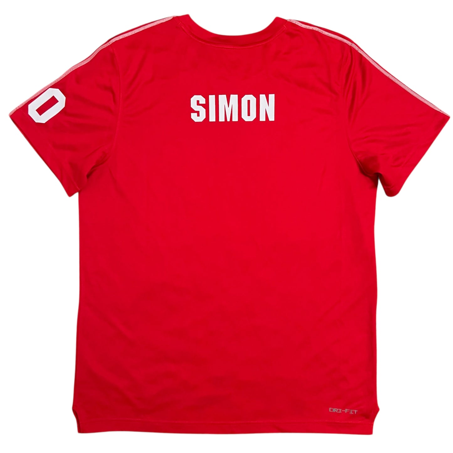 Ohio State Buckeyes 2025 NFL Pro Day #0 Cody Simon Issued Shirt - L