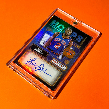 Larry Johnson New York Knicks Topps HS-LJ Auto