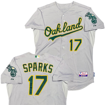 Team Issued Oakland Athletics Road Jersey - 48/XL