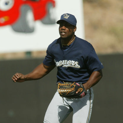 Team Issued Milwaukee Brewers Jose Capellan Spring Training Jersey - 50