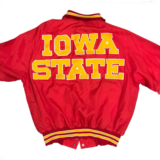 Vintage Iowa State Cyclones Bomber Jacket - L