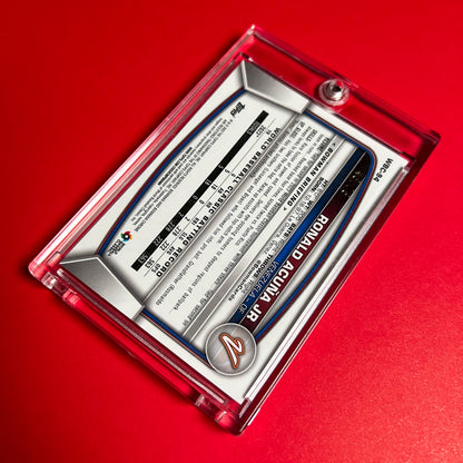 Ronald Acuña Jr 2023 Bowman Chrome /75 Blue Refractor WBC Venezuela