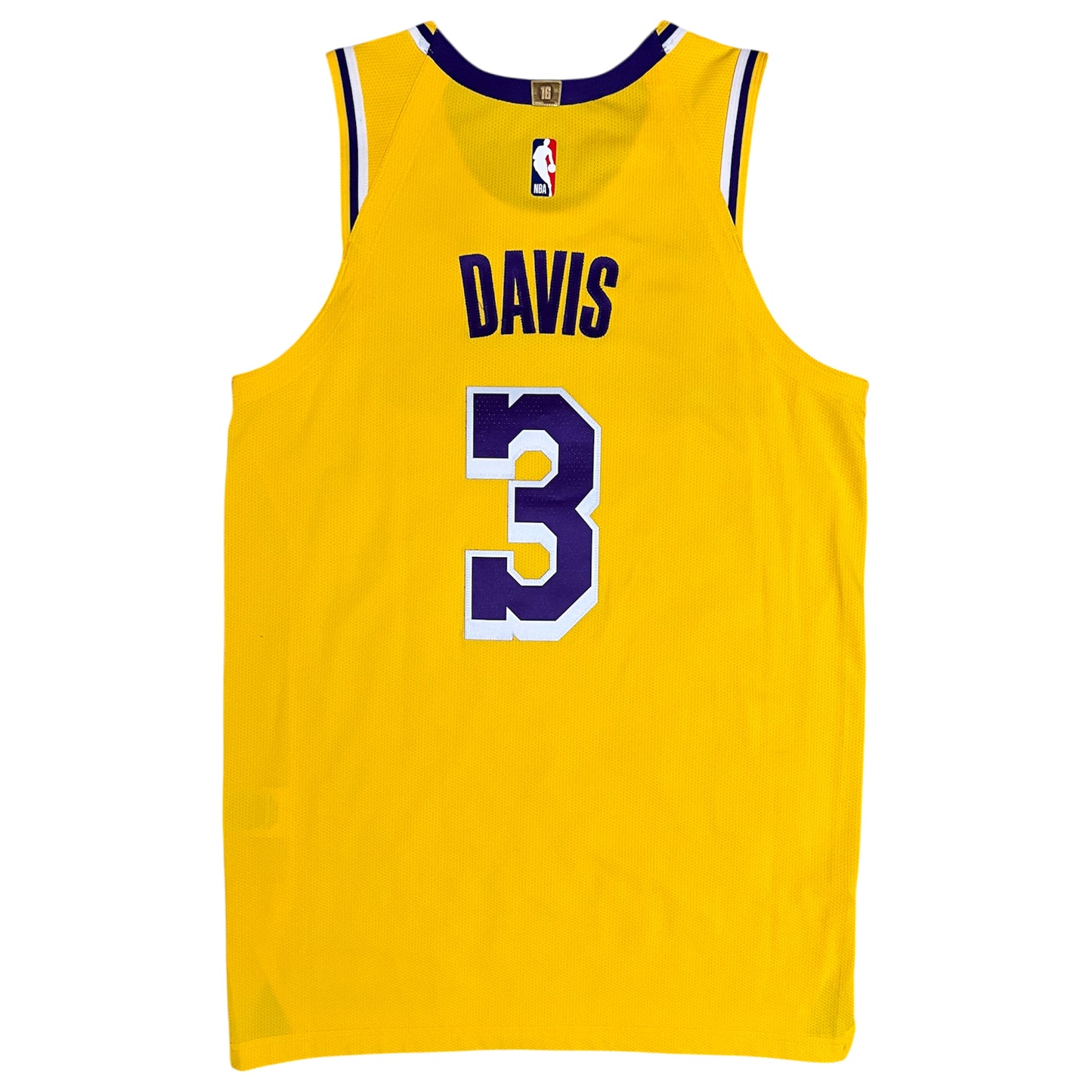 2020 Authentic Anthony Davis Los Angeles Lakers Jersey - 44/M