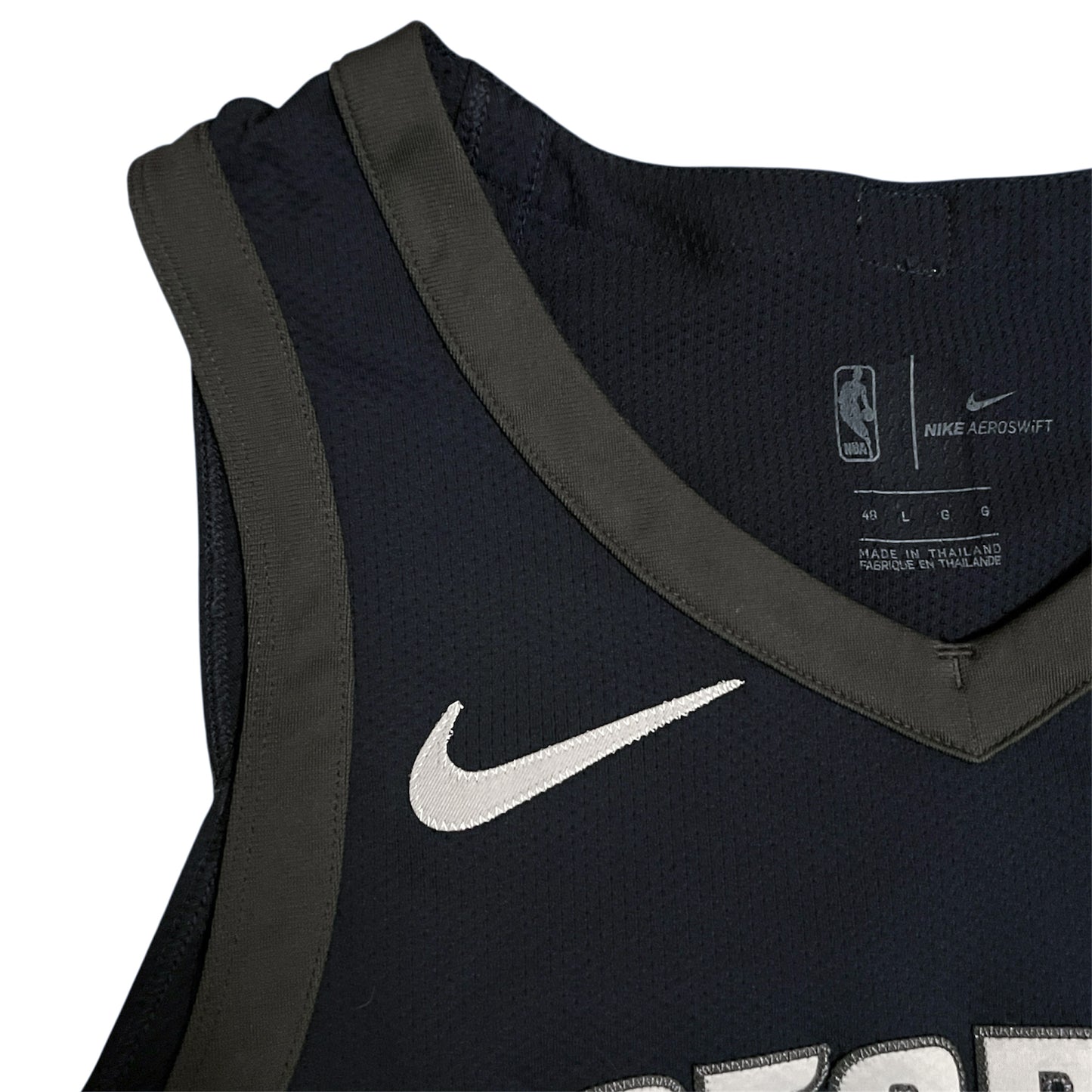 2017/18 Team Issued Detroit Pistons Motor City Edition Jersey - 48/L