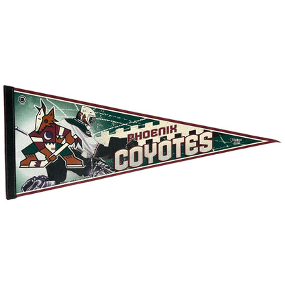 Vintage Phoenix Coyotes NHL Pennant