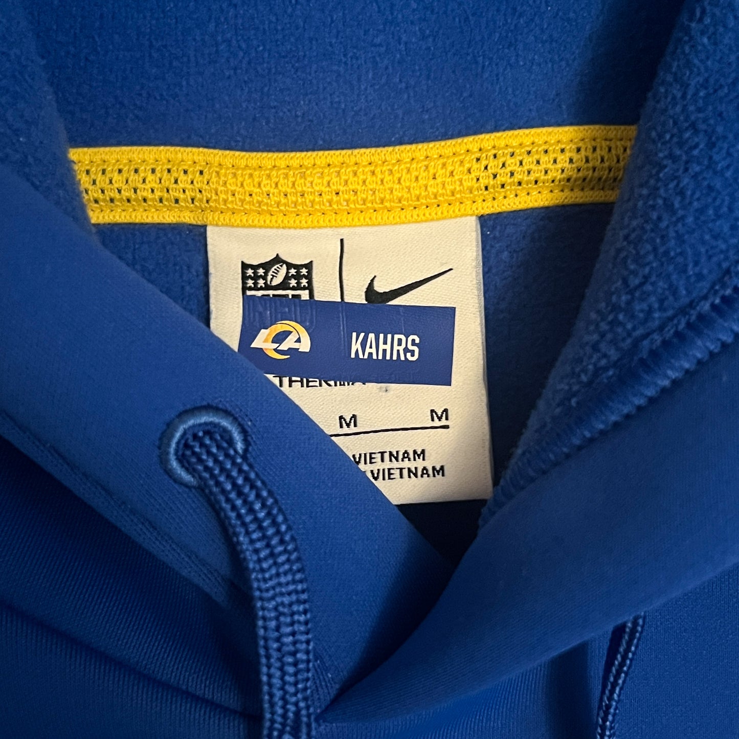 Team Issued Los Angeles Rams 2022 On-Field Hoodie - M