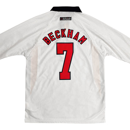 David Beckham England 1998 World Cup Jersey - M