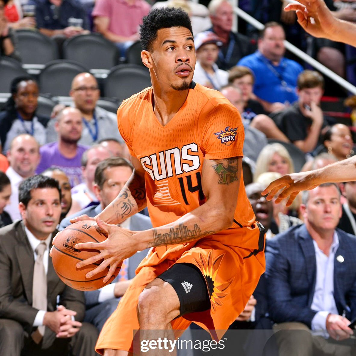 Team Issued 2014/15 Gerald Green Phoenix Suns Game Shorts - XL