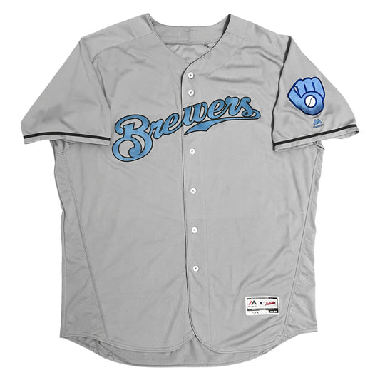 2016 Team Issued Milwaukee Brewers Father’s Day Jersey - 54