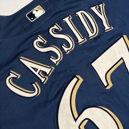 Team Issued Milwaukee Brewers 2008 #67 Scott Cassidy Spring Training Jersey - 46