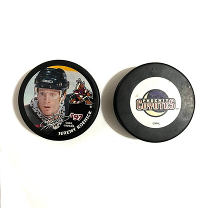 Phoenix Coyotes Jeremy Roenick Official NHL Hockey Pucks