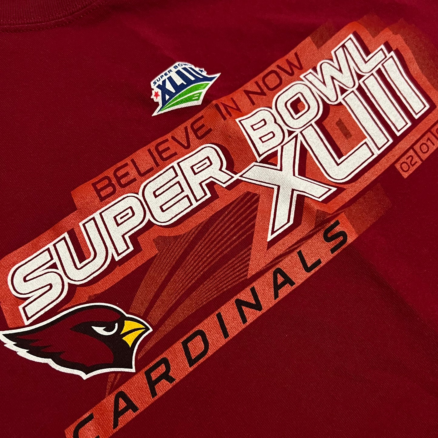 Arizona Cardinals Super Bowl XLIII Shirt - XL