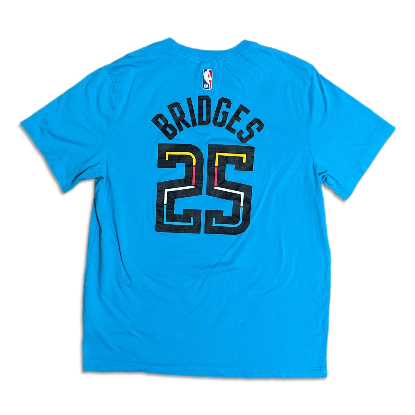 Mikal Bridges Phoenix Suns City Edition Name & Number Shirt - L