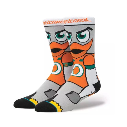 Miami Hurricanes Sebastian Macot Stance Socks - M