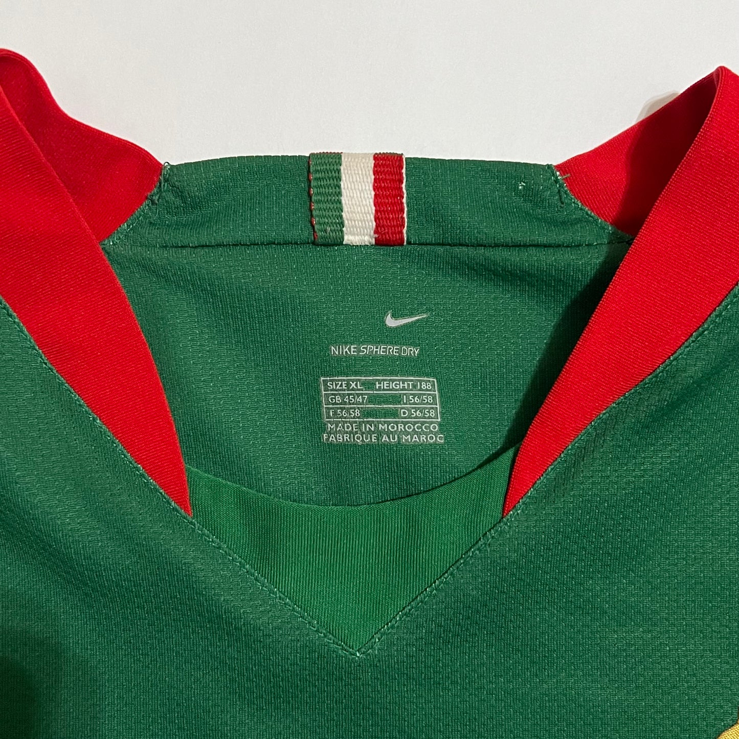 2006 World Cup Mexico National Team Nike Home Jersey - XL