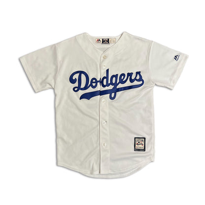 Jackie Robinson Brooklyn Dodgers Majestic Cooperstown Collection Jersey - YM