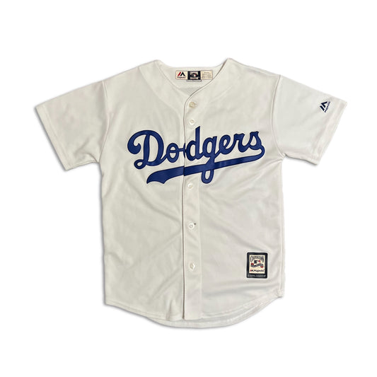 Jackie Robinson Brooklyn Dodgers Majestic Cooperstown Collection Jersey - YM