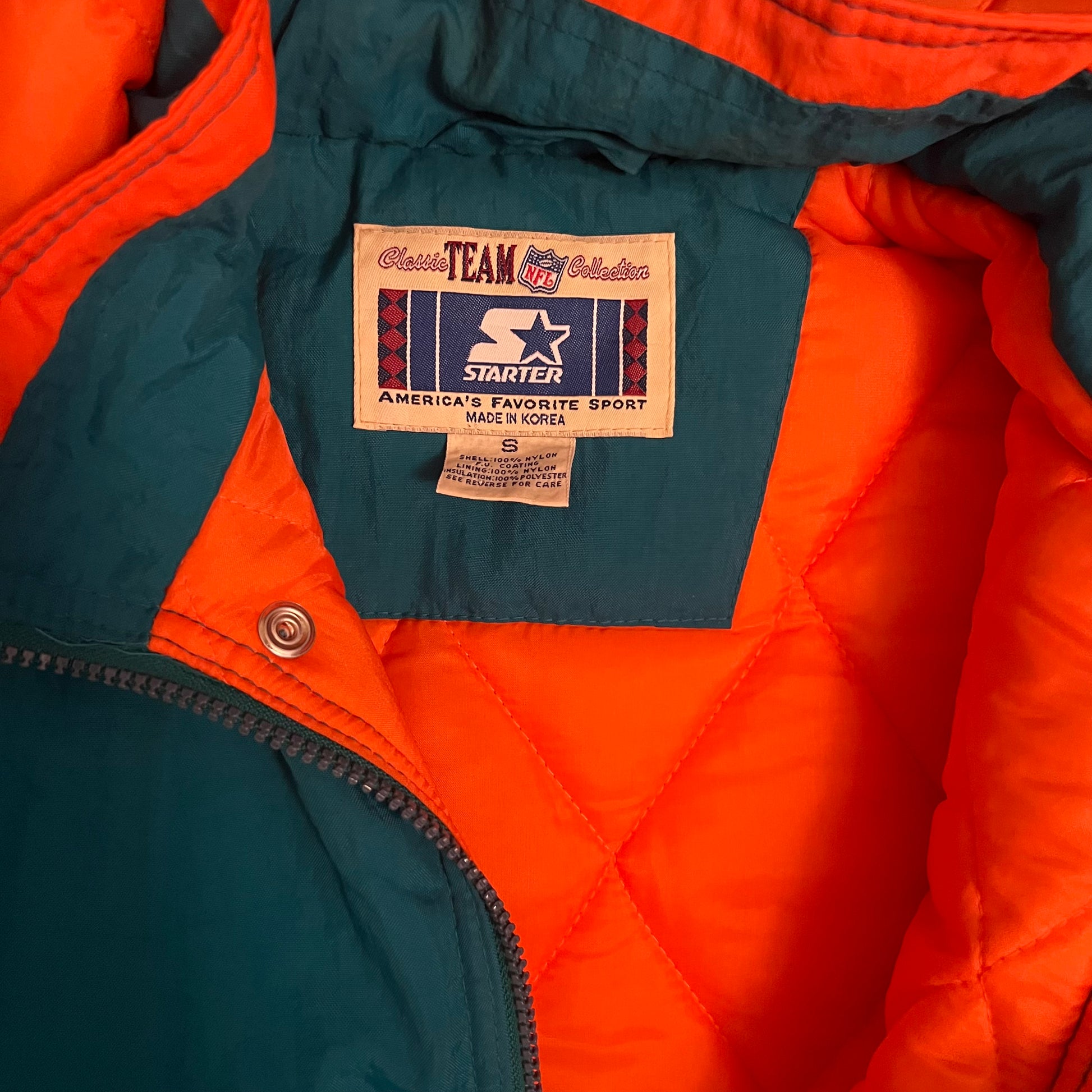 Miami Dolphins Starter Jacket – ThriftSeazon